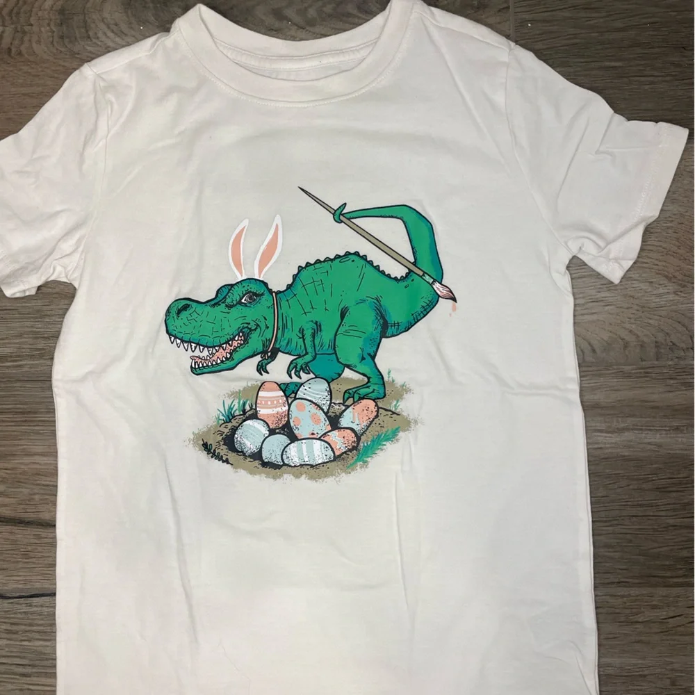 Dinosaur Easter Shirt - Picture 1 of 4